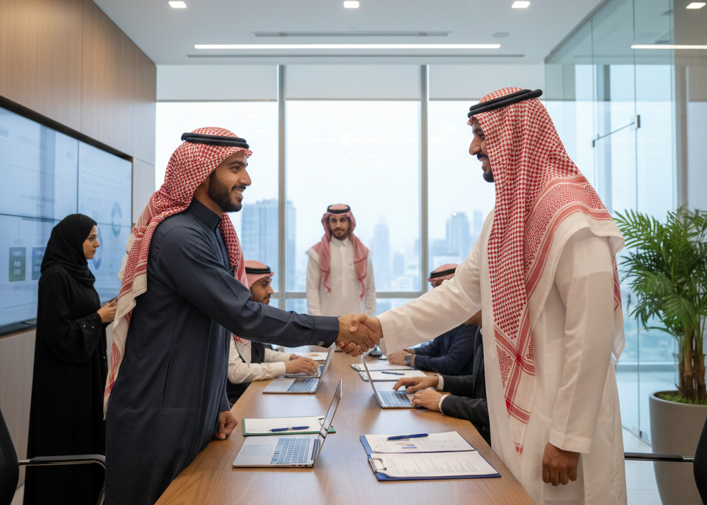مكتب خدمات حكومية: شريكك الاستراتيجي لتأسيس وتشغيل الأعمال في المملكة