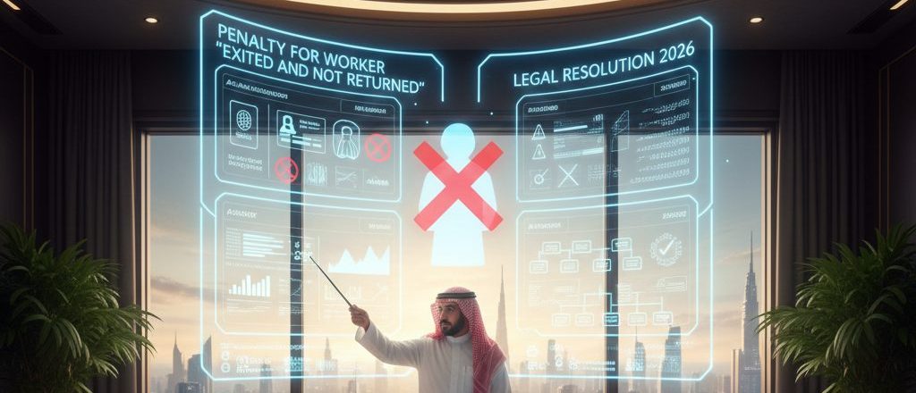 عقوبة العامل في حالة "خرج ولم يعد"