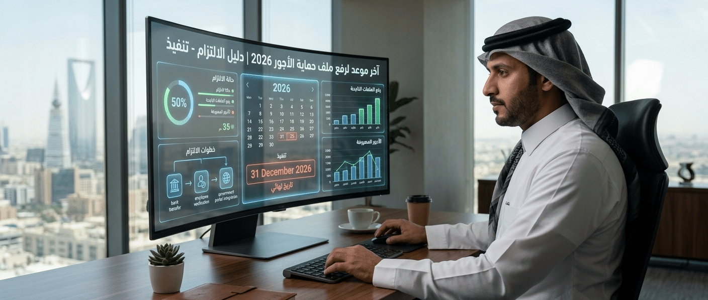 آخر موعد لرفع ملف حماية الأجور | دليل الالتزام - تنفيذ