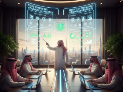 توحيد السجلات التجارية: وفر تكاليفك ونظم منشأتك الآن - تنفيذ