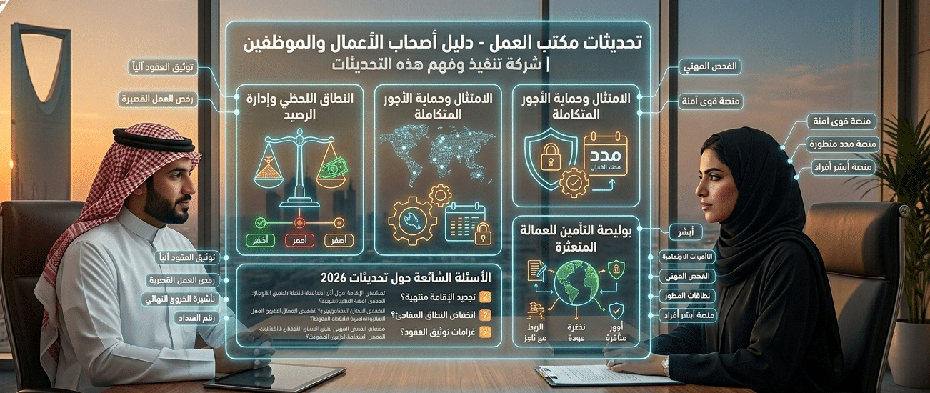 تحديثات مكتب العمل