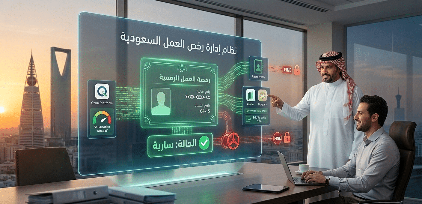 استعلام صلاحية رخصة العمل