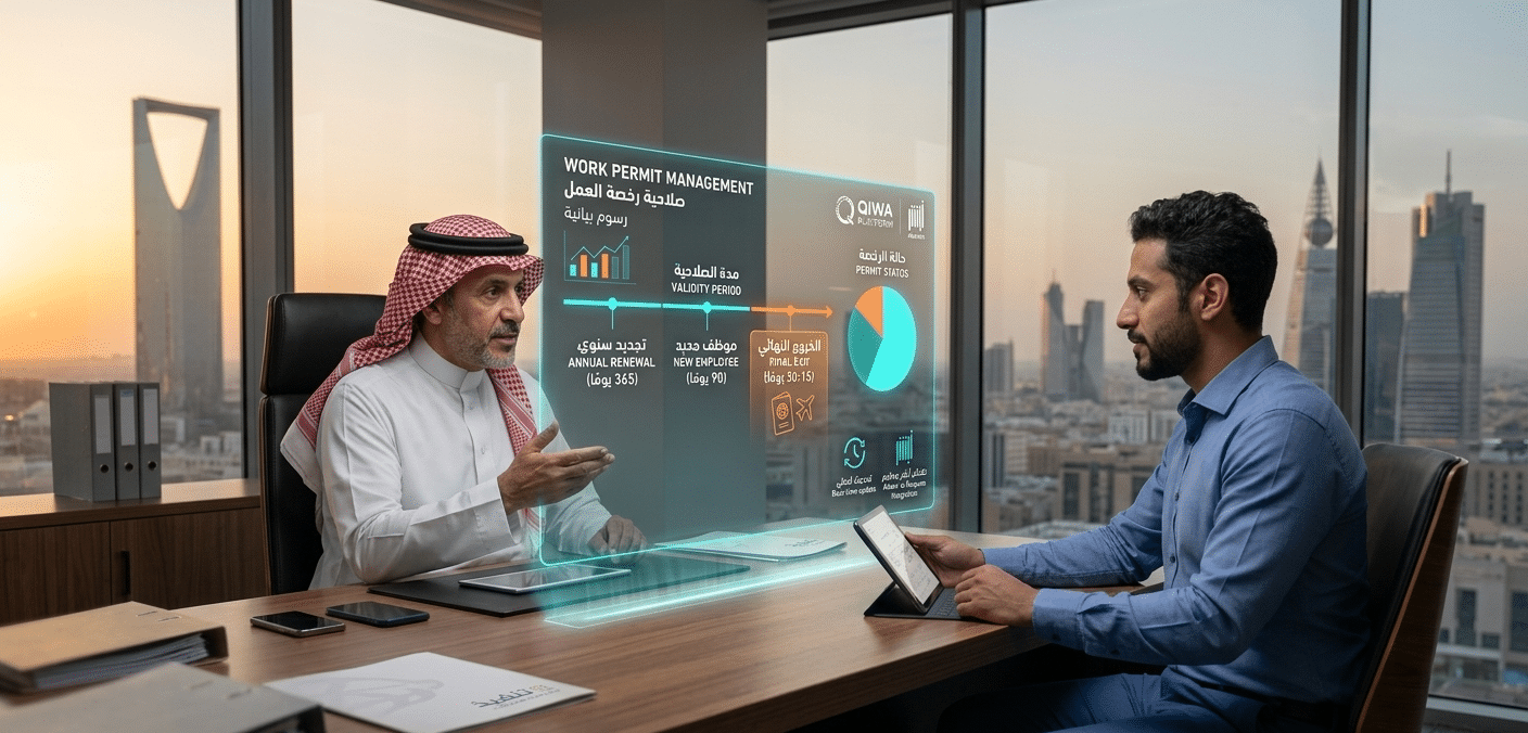 صلاحية رخصة العمل | مدة رخصة الخروج النهائي والشروط