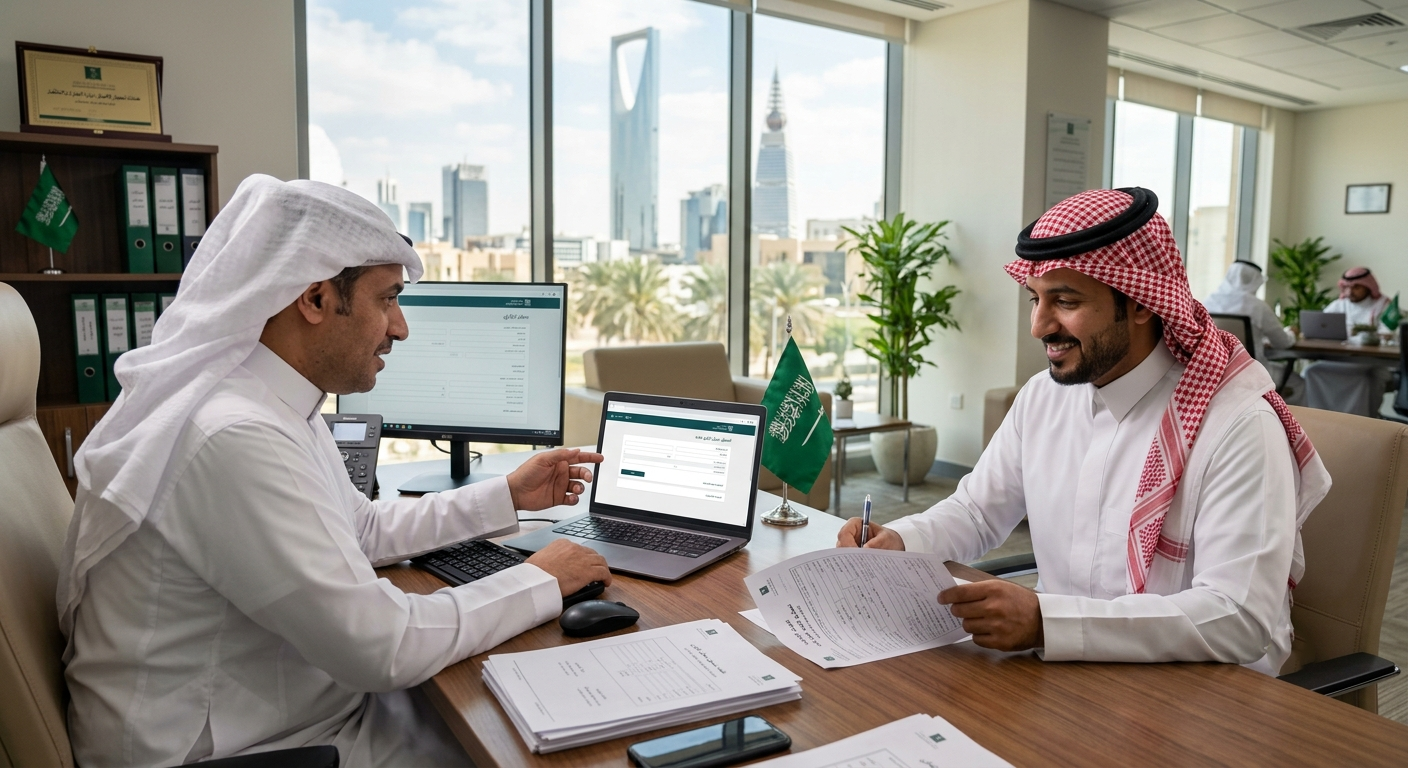 تسجيل سجل تجاري فى السعودية