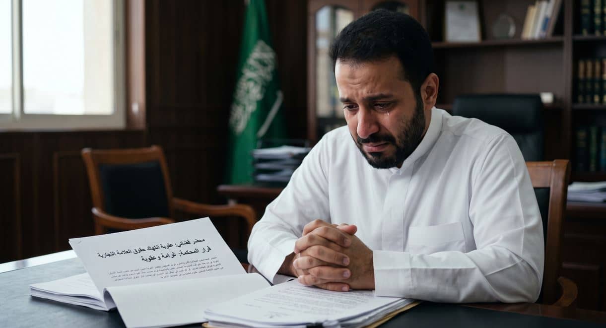 عقوبة سرقة وتزوير العلامة التجارية في السعودية