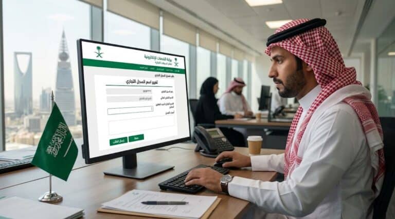 تغيير اسم السجل التجاري في السعودية الرسوم والخطوات