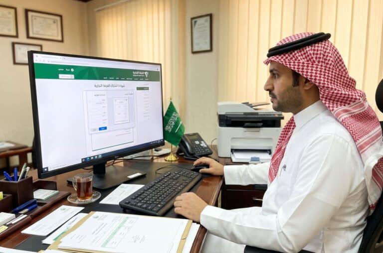 طباعة اشتراك الغرفة التجارية في السعودية